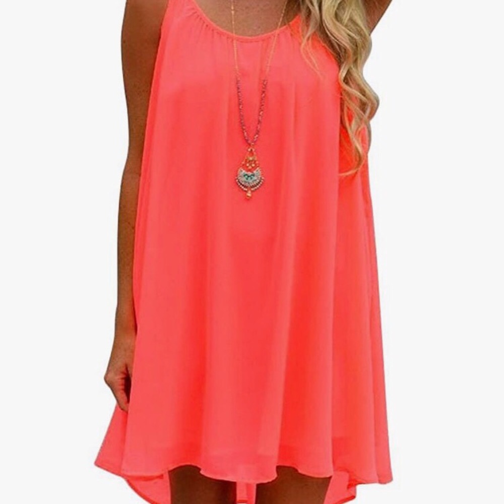 NWOT Coral Dress
